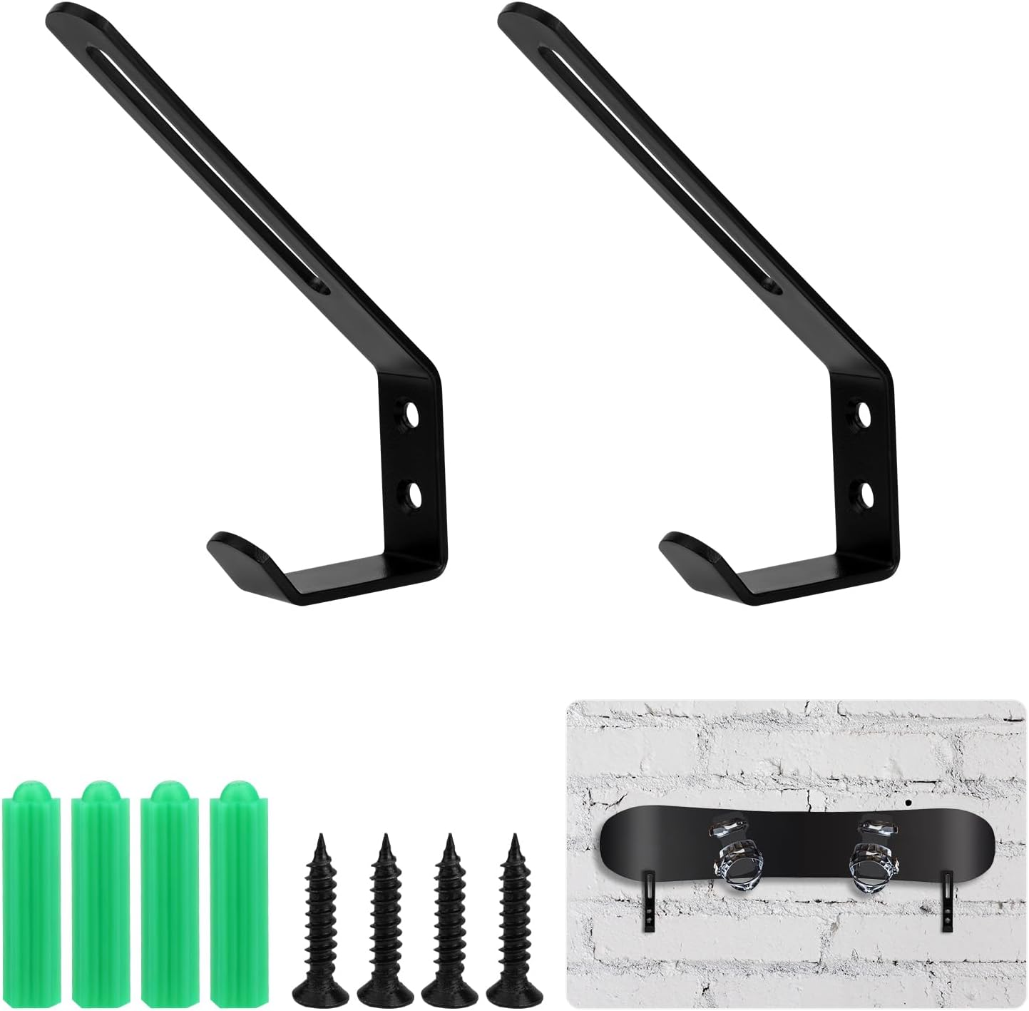 PEUTIER Snowboard Wall Mount - Organize with Ease!