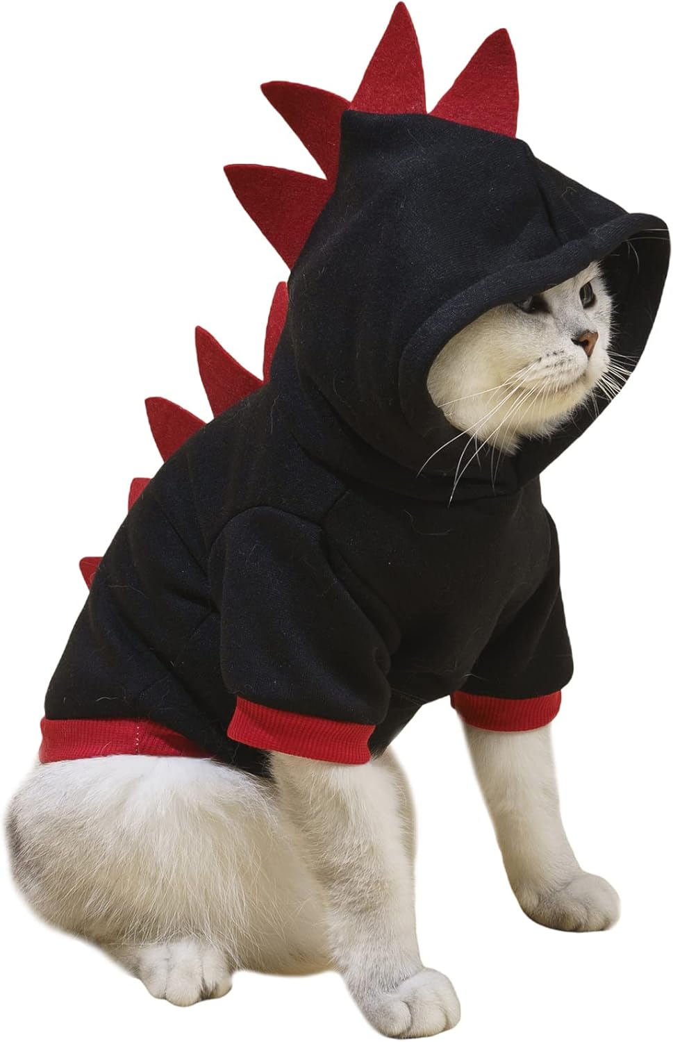 Dino Hoodie: Cozy Pet Costume for Small Dogs/Cats