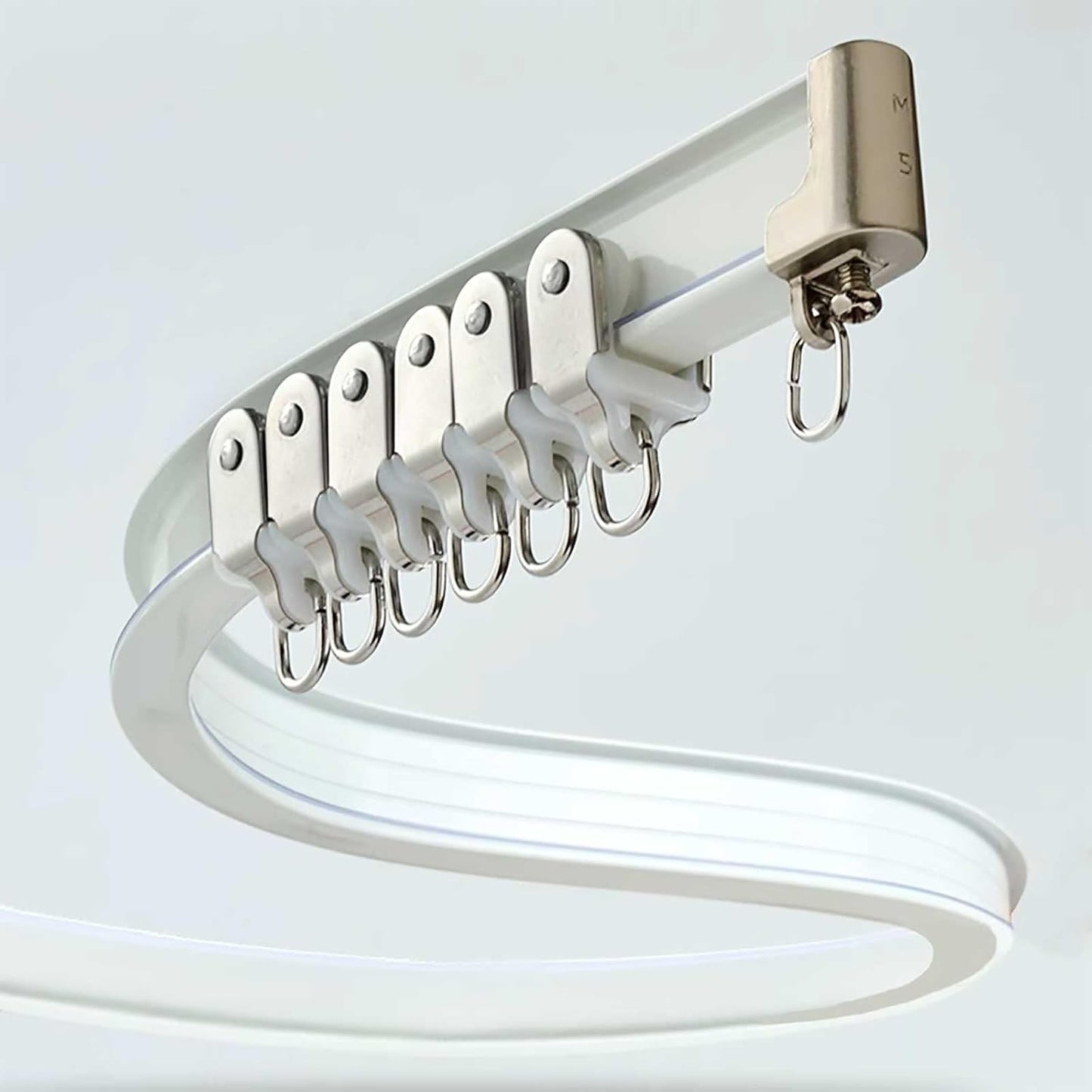 Bendable Ceiling Curtain Track for Flexible Design