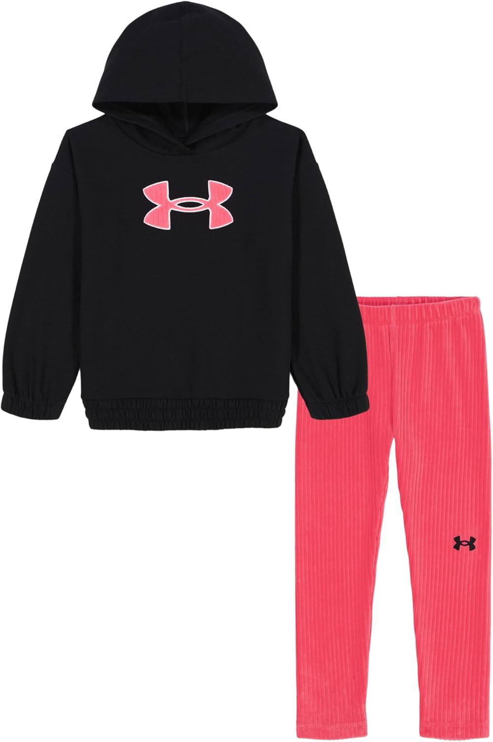 Under Armour Baby-Girls Ua Terrazzo Leopard Heart Set for Comfort