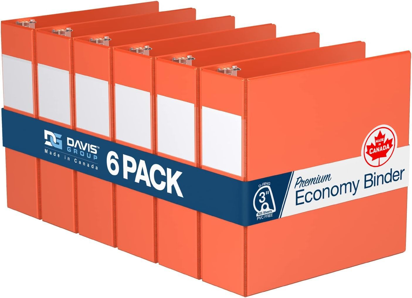 Premium Economy 3-Ring Binders for School or Office Use