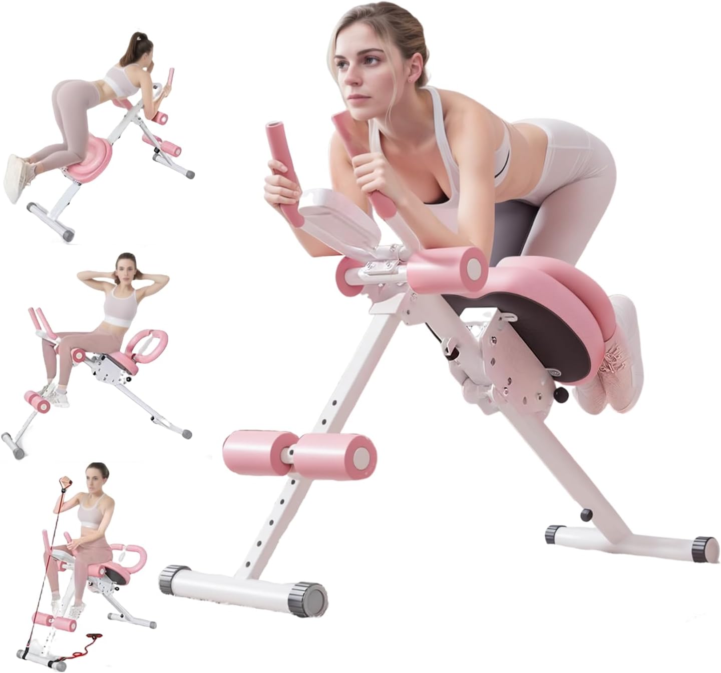 5-Level Foldable Ab Trainer with LCD - Full Body Workouts