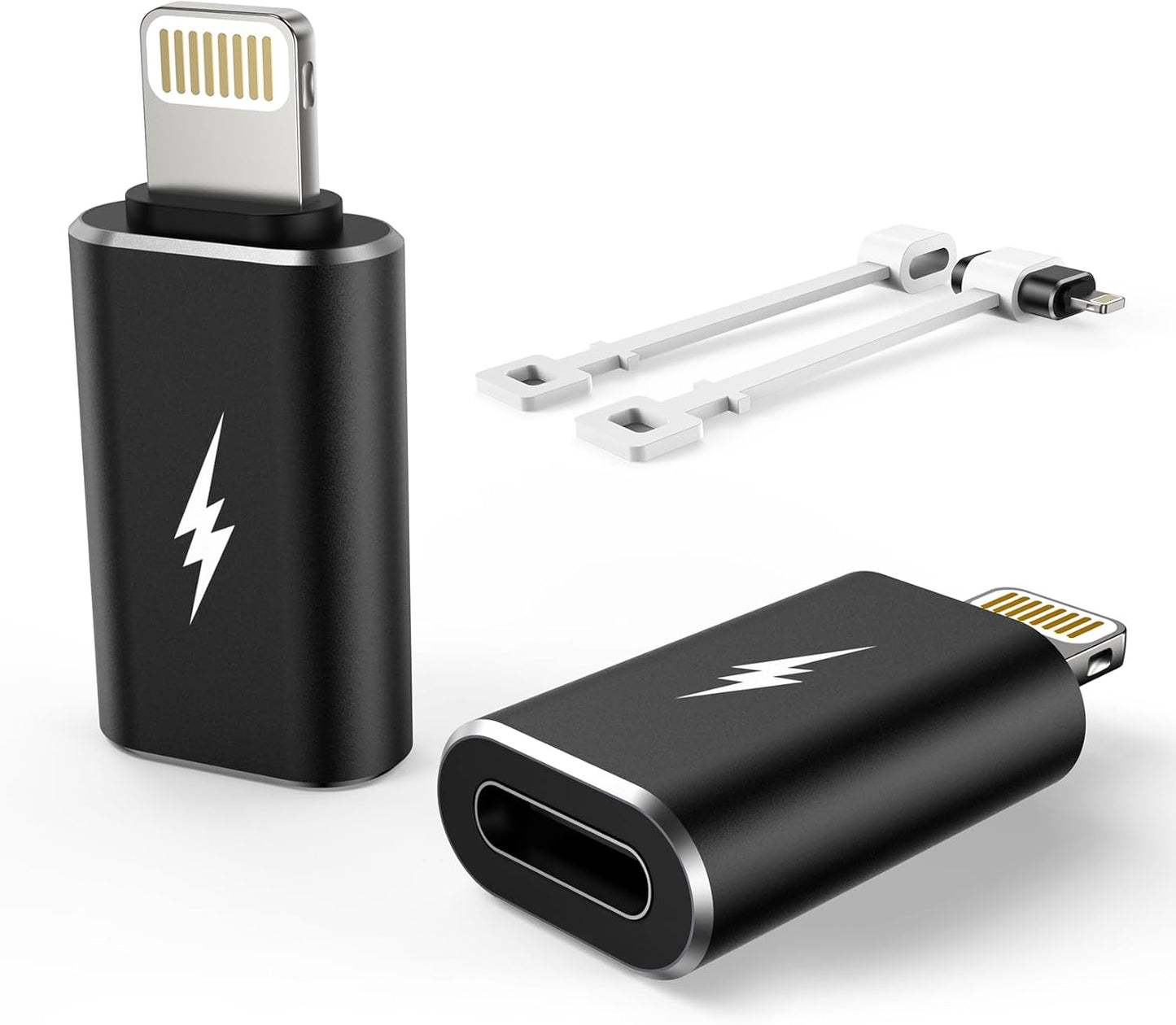 Fast Charge 2 Pack Lightning Adapters for iPhone ~ 35W