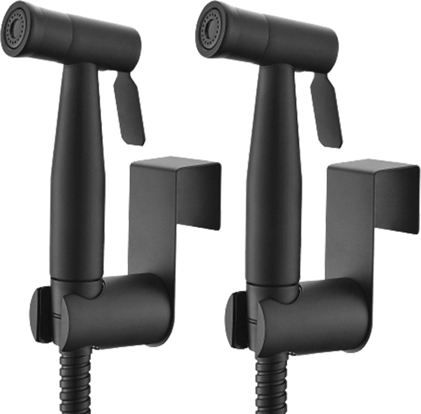 Purrfectzone Bidet Sprayer for Toilet - Matte Black Stainless Steel