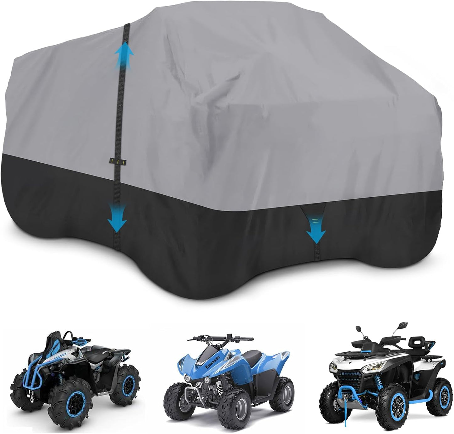 ATV Cover for All Weather Protection - 600D Waterproof Design