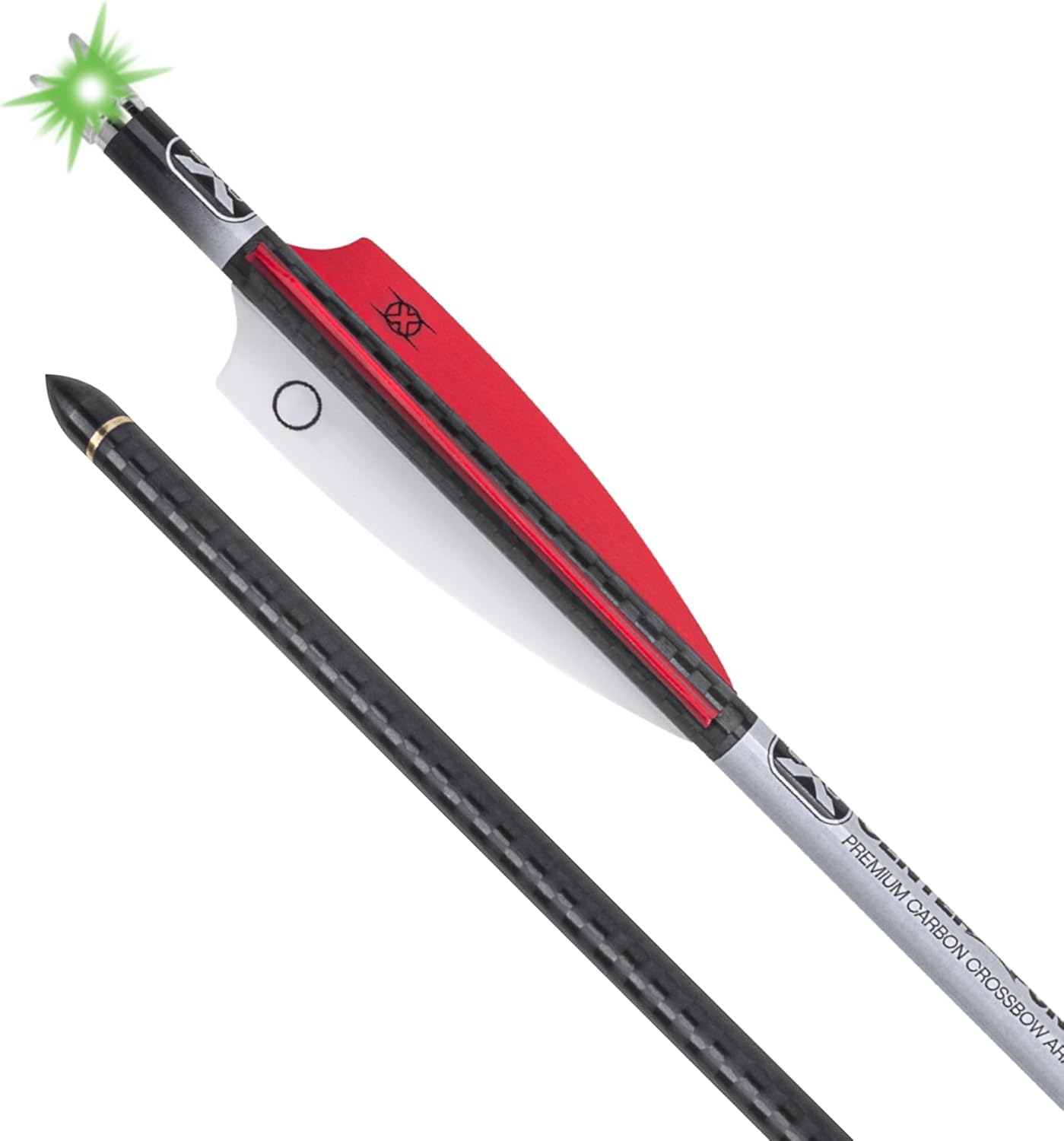 TenPoint EVO-X Lighted CenterPunch Carbon Crossbow Arrows Pack