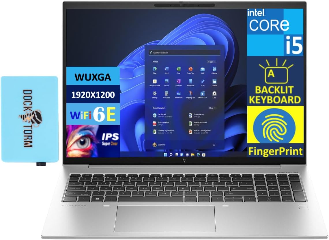 HP EliteBook 860 G10 Business Laptop with 16.0 in FHD+ Display