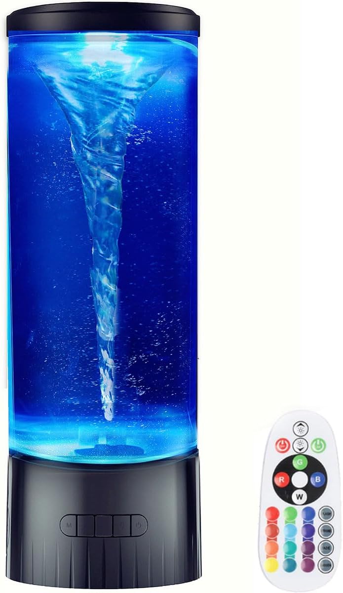 COLORLIFE Large Sensory Twister Hurricane Light for Home Decor