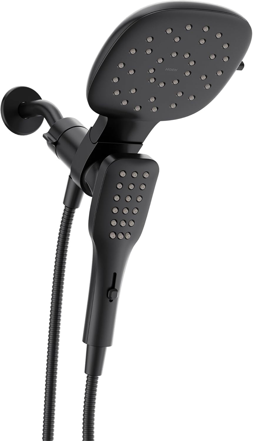 Moen Verso Eco-Performance Dial Square Rain Shower Head Combo