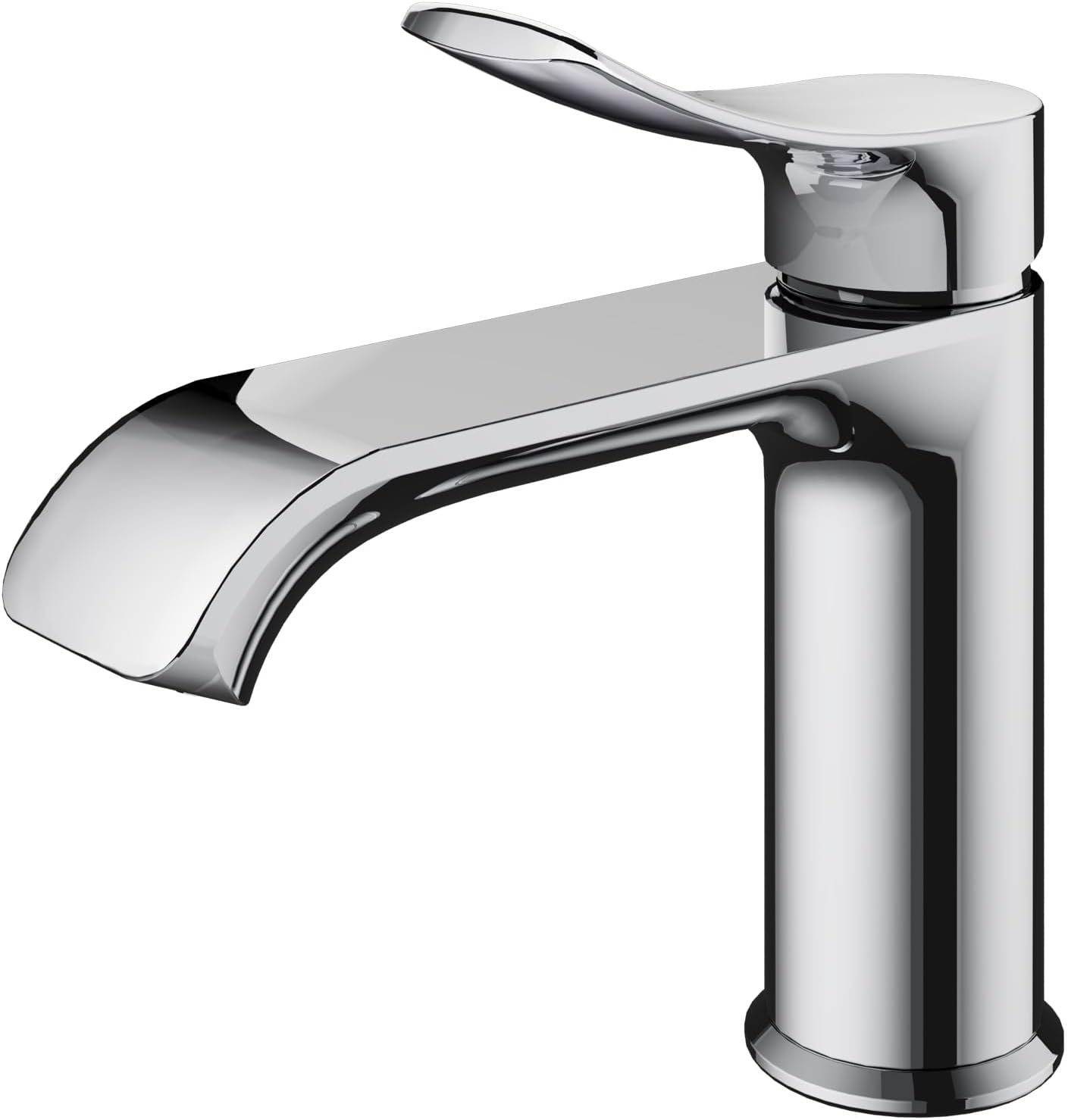 Modern Bathroom Faucet with Pop-up Drain for Stylish Sinks