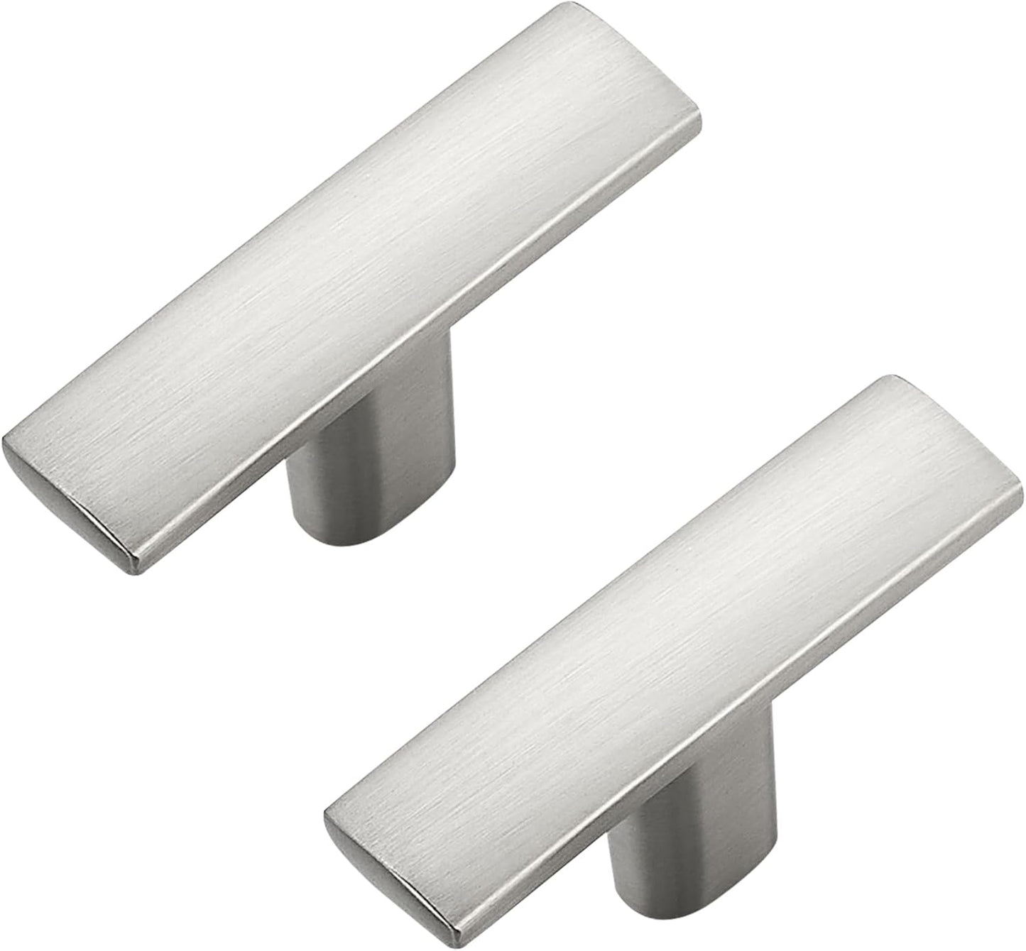 40 Pack Silver Cabinet Knobs for Modern Kitchen and Dresser