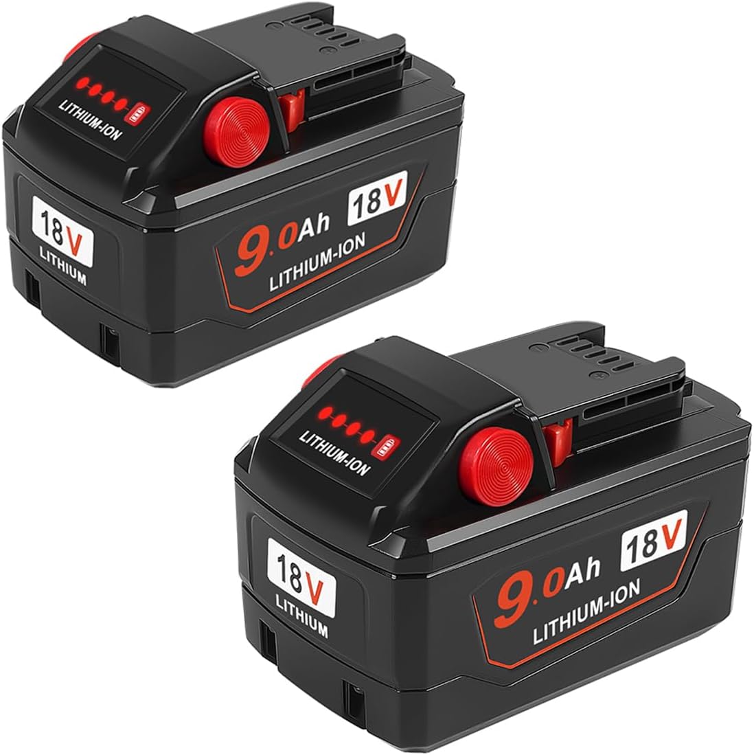 9.0 Ah Replacement for Milwaukee M18 Battery - High Performance