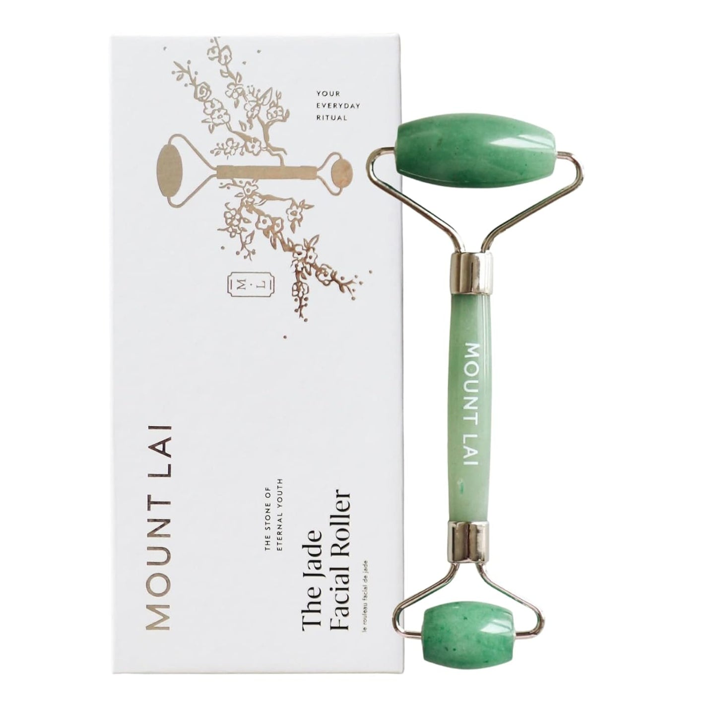 Mount Lai De-Puffing Jade Facial Roller for Glowing Skin