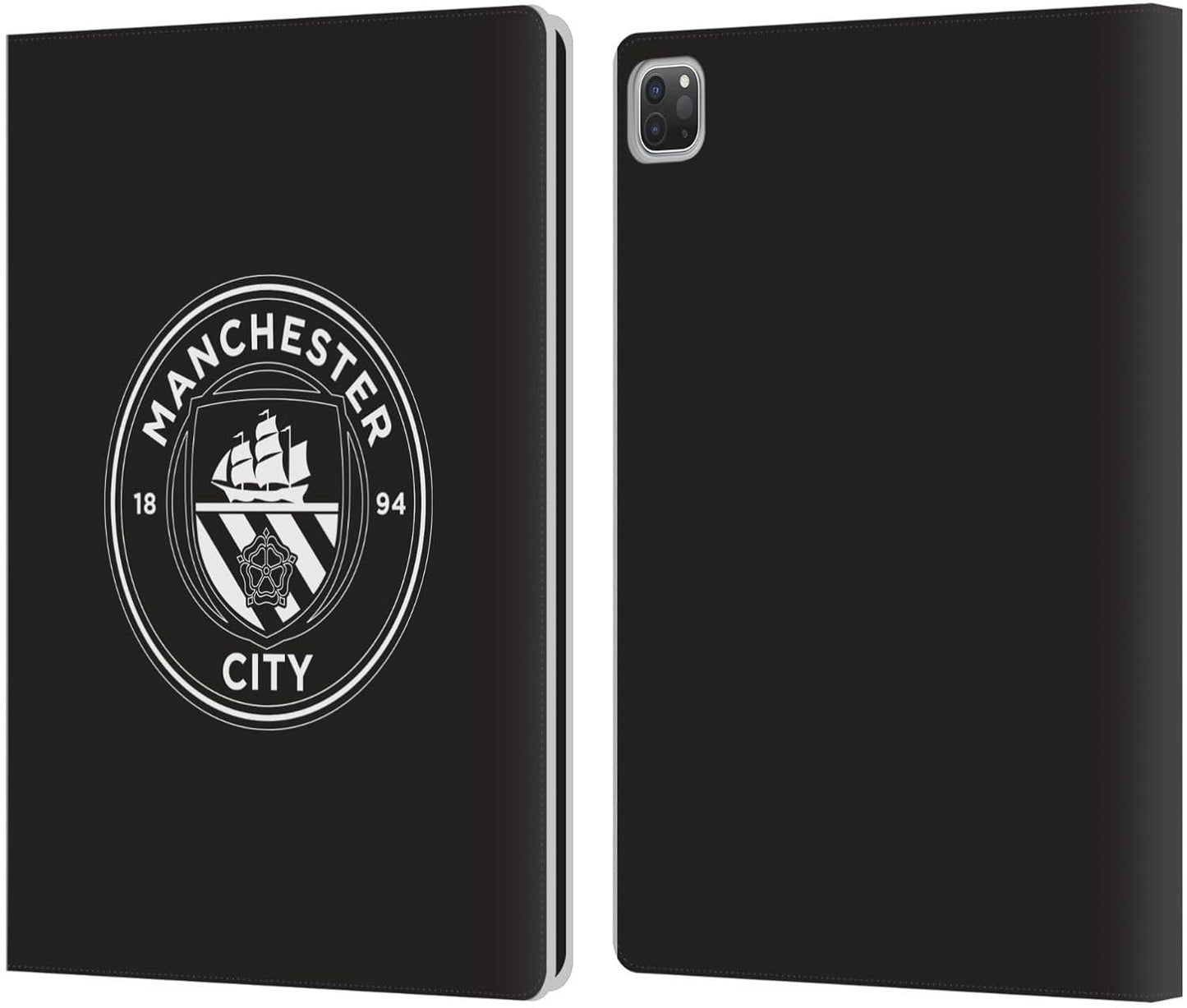 Manchester City FC iPad Pro 12.9 Leather Wallet Case with Holder