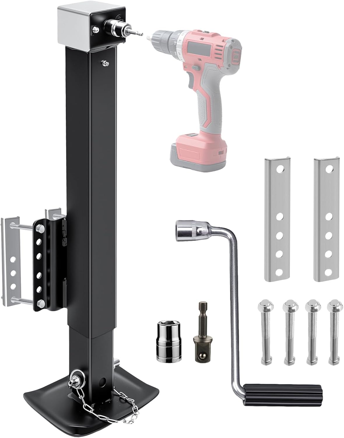 RVSNAIL 8000 lbs Heavy Duty Trailer Jack for All Trailers