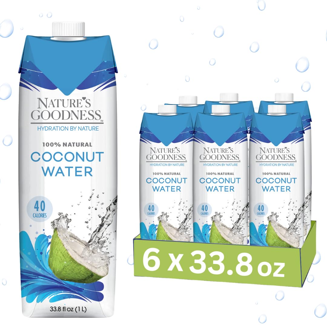 Nature's Goodness Coconut Water - Pure Hydration in Every Sip