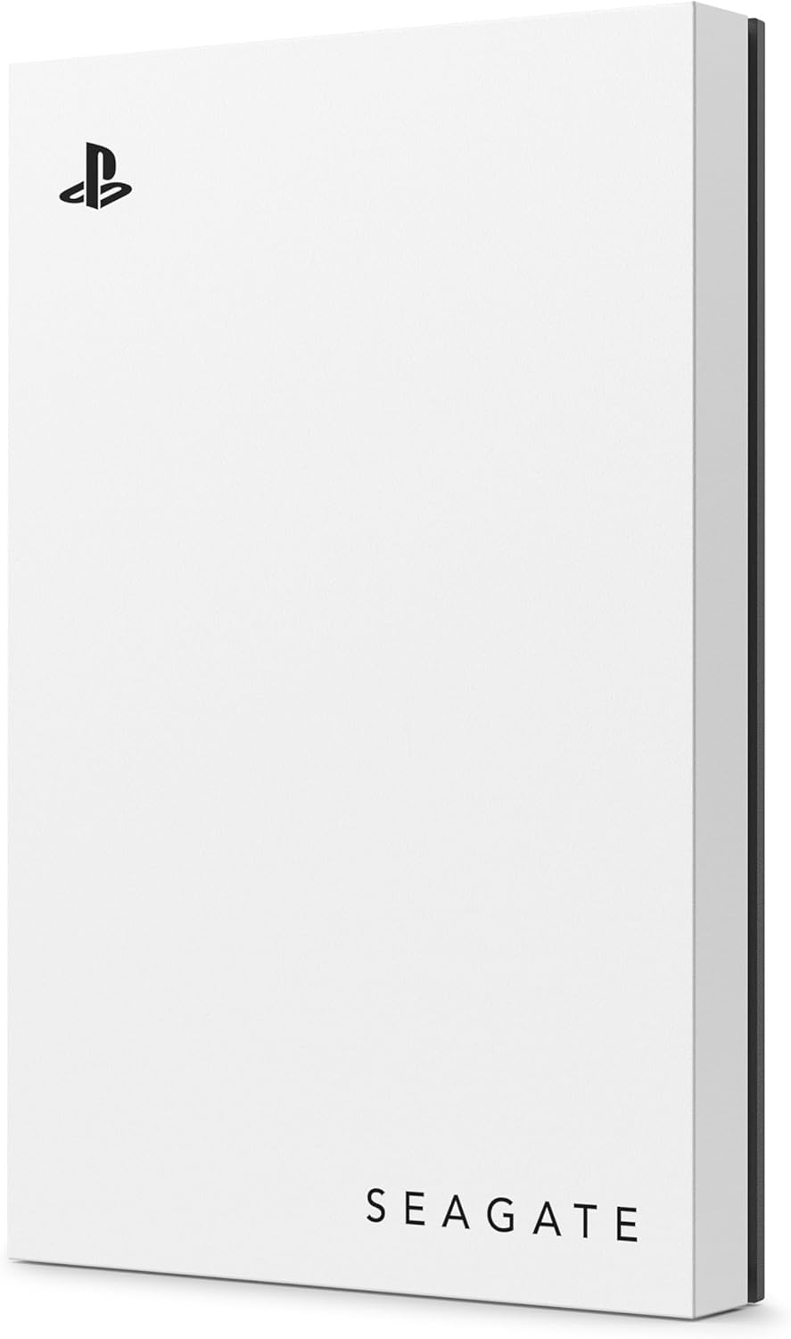 Seagate 5TB PS4/PS5 Game Drive, High-Speed SSD, Blue LED