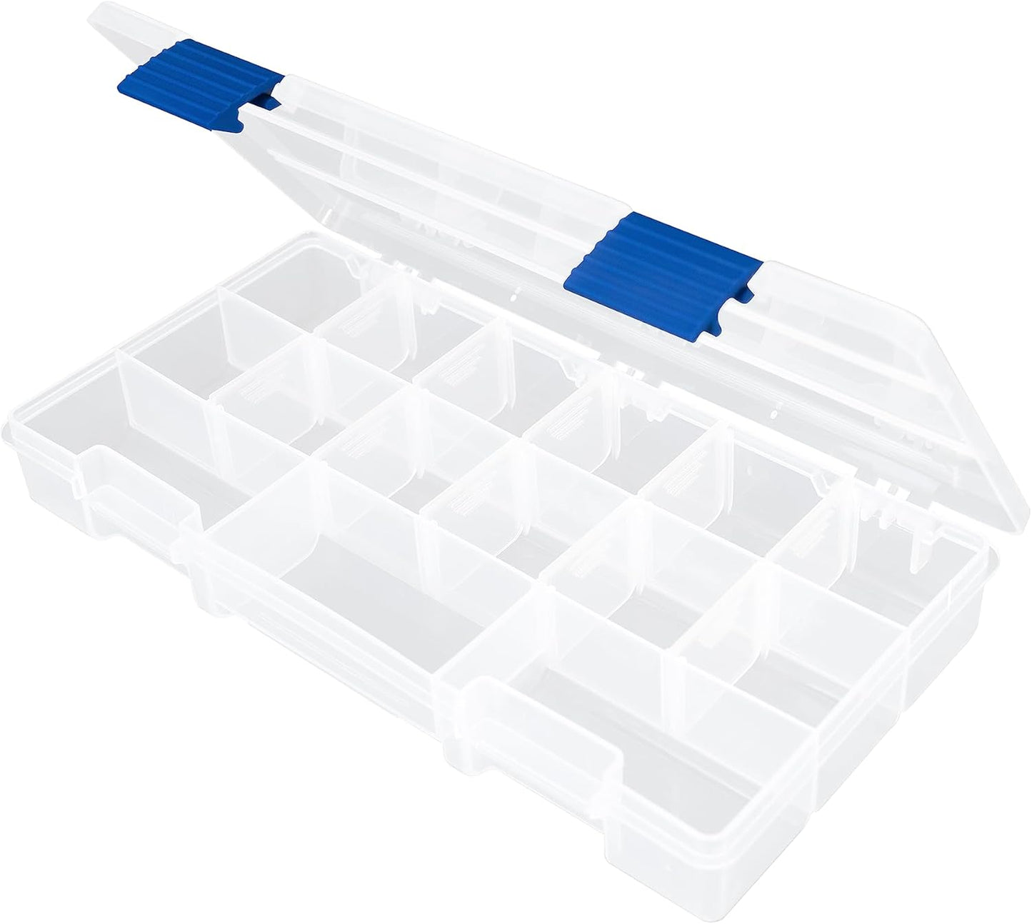 Durable Fishing Tackle Tray with Adjustable Dividers