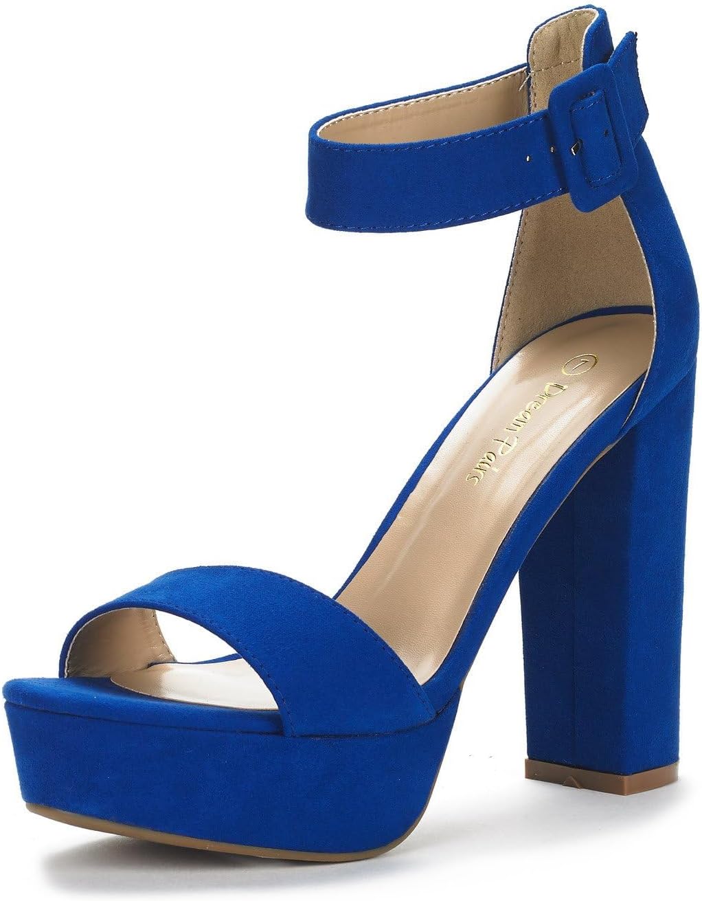 DREAM PAIRS womens Hi-lo Heeled Sandals for Stylish Elevation