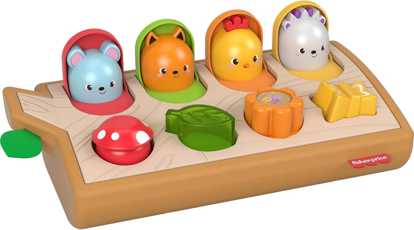 Fisher-Price Sensory Toy: Hide & Peek Animal Fun
