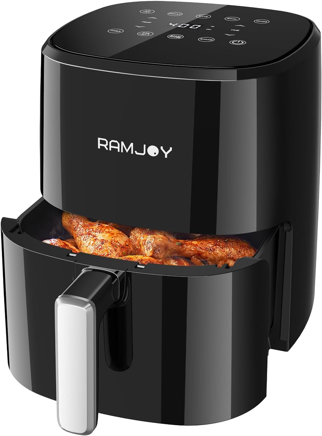 RAMJOY 3.8qt Air Fryer: 8-in-1 Cooking Power!