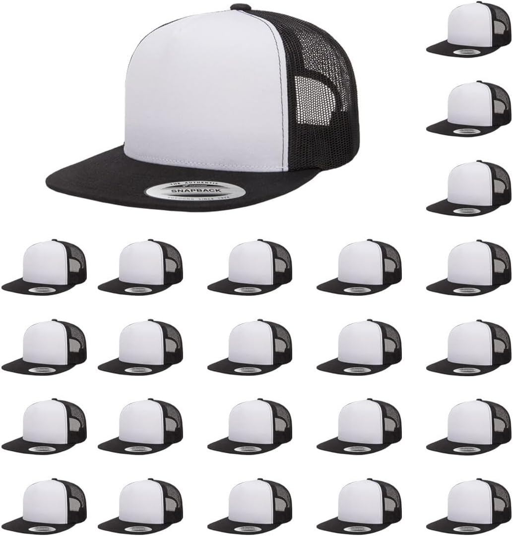 Yupoong 5-Panel Classic Trucker Cap for Ultimate Comfort