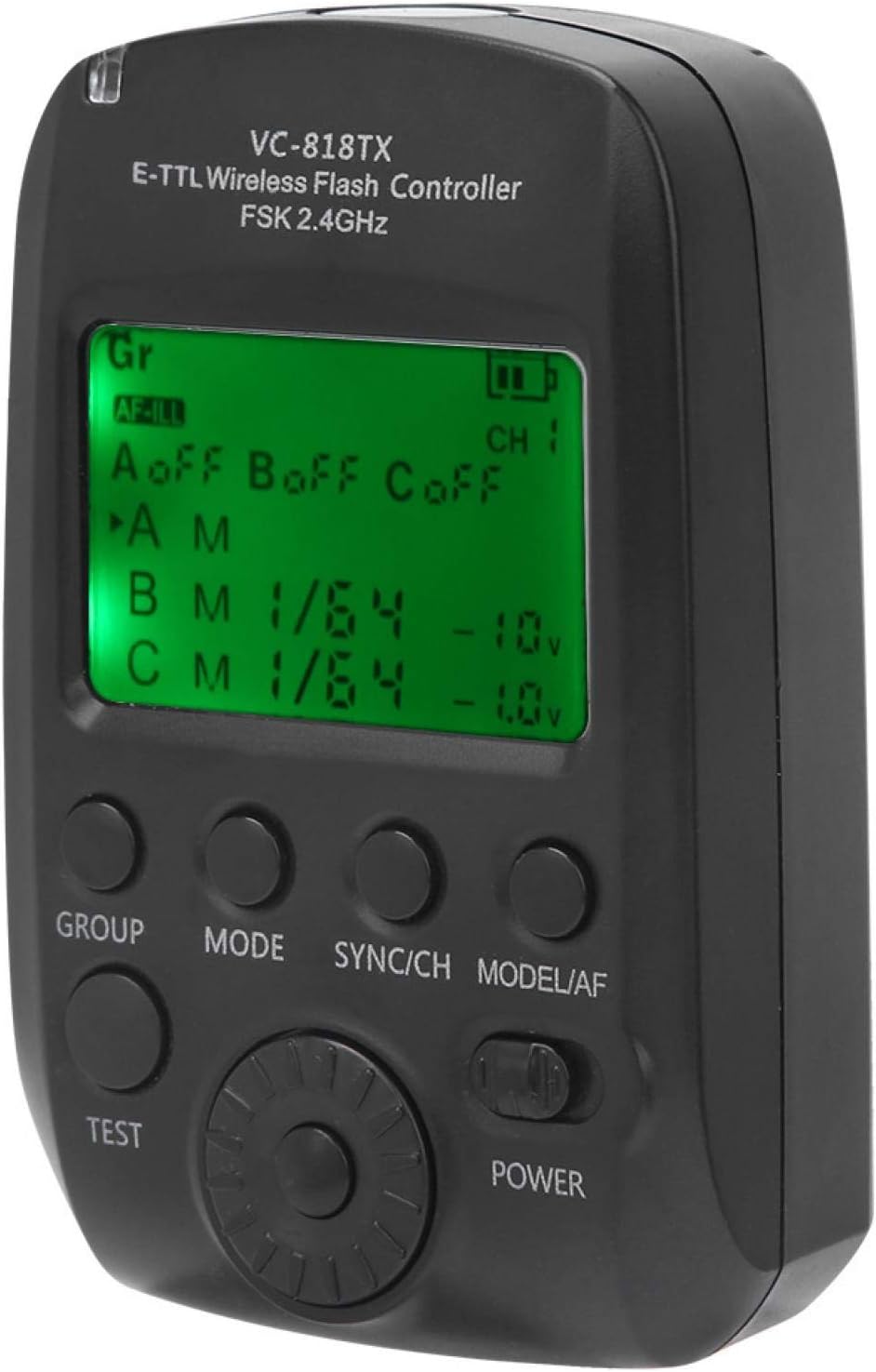 VC 818TX E TTL Flash Transmitter for High Speed Photography