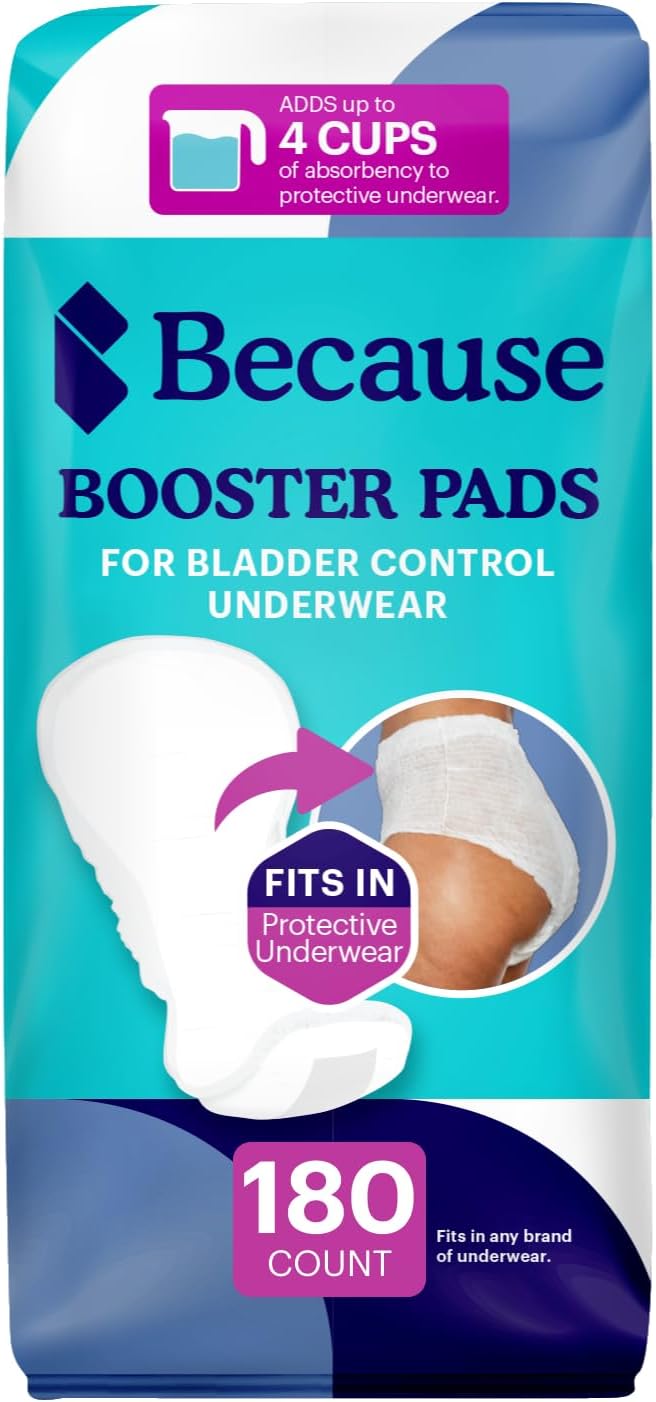 Boost Absorbency with Premium Incontinence Pads!