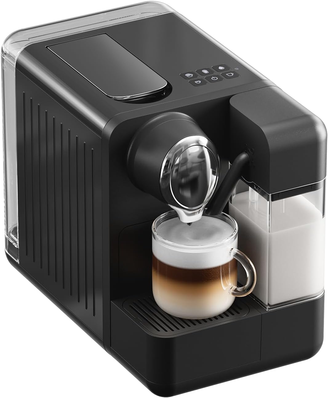 JZ.CAFE Espresso Maker: One Touch Latte & Cappuccino