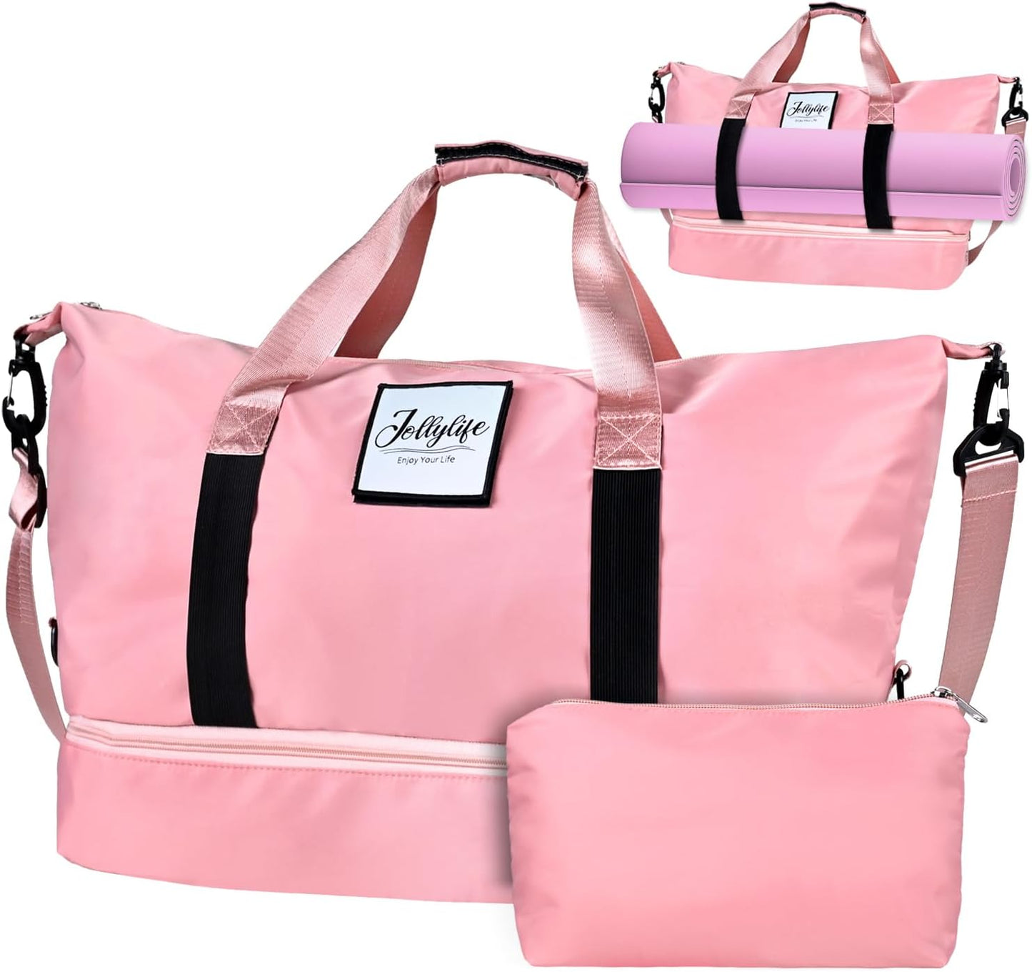 Women's Travel Gym Bag: Stay Organized on the Go!