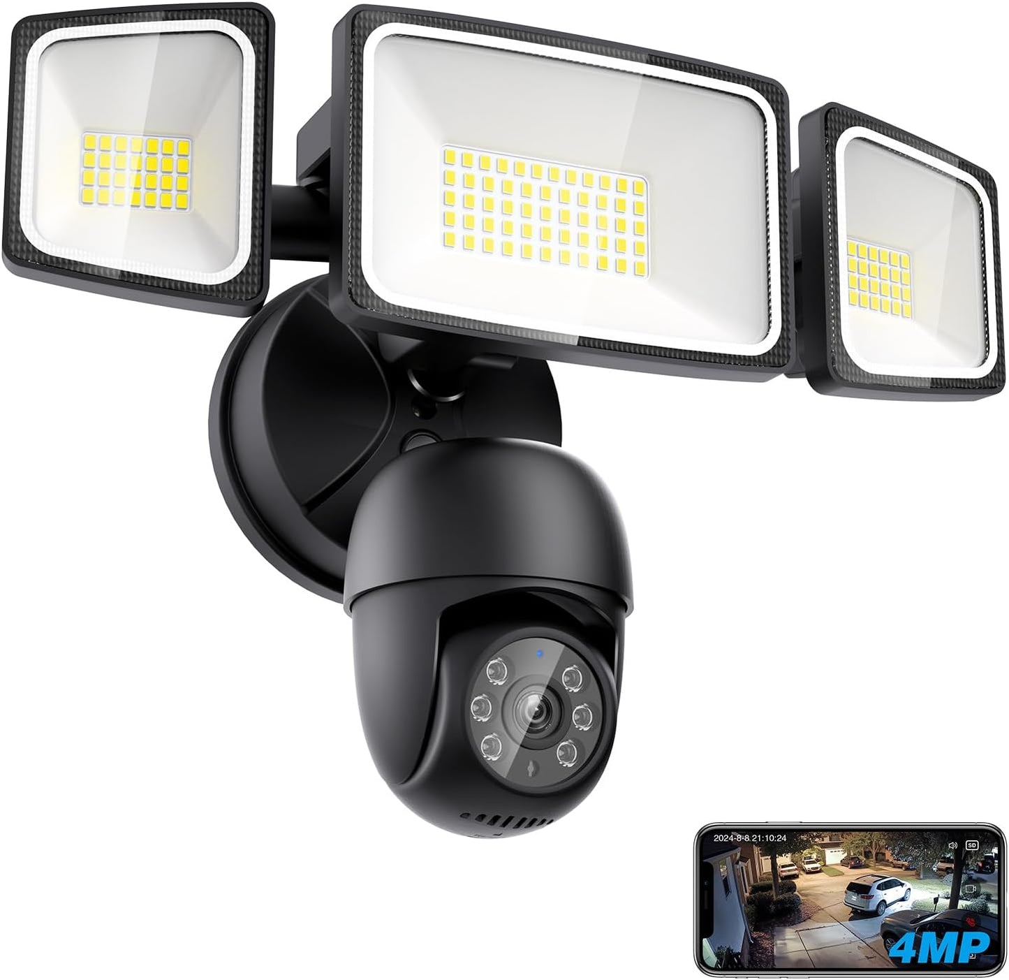 Onforu 2K HD Floodlight Camera: AI Detection & Color Night Vision