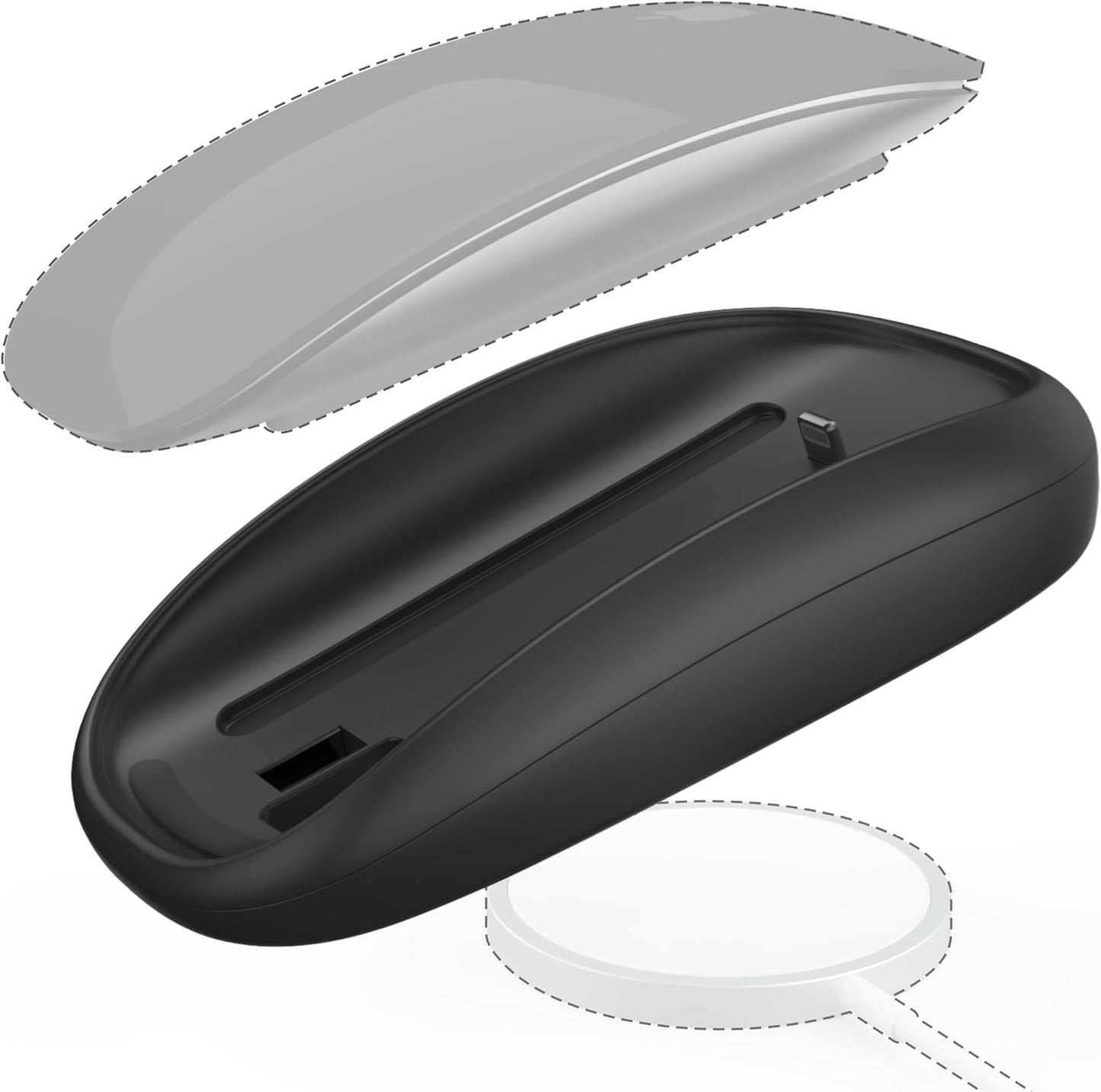 Wireless Charging Grip for Magic Mouse 2 by TATOFY