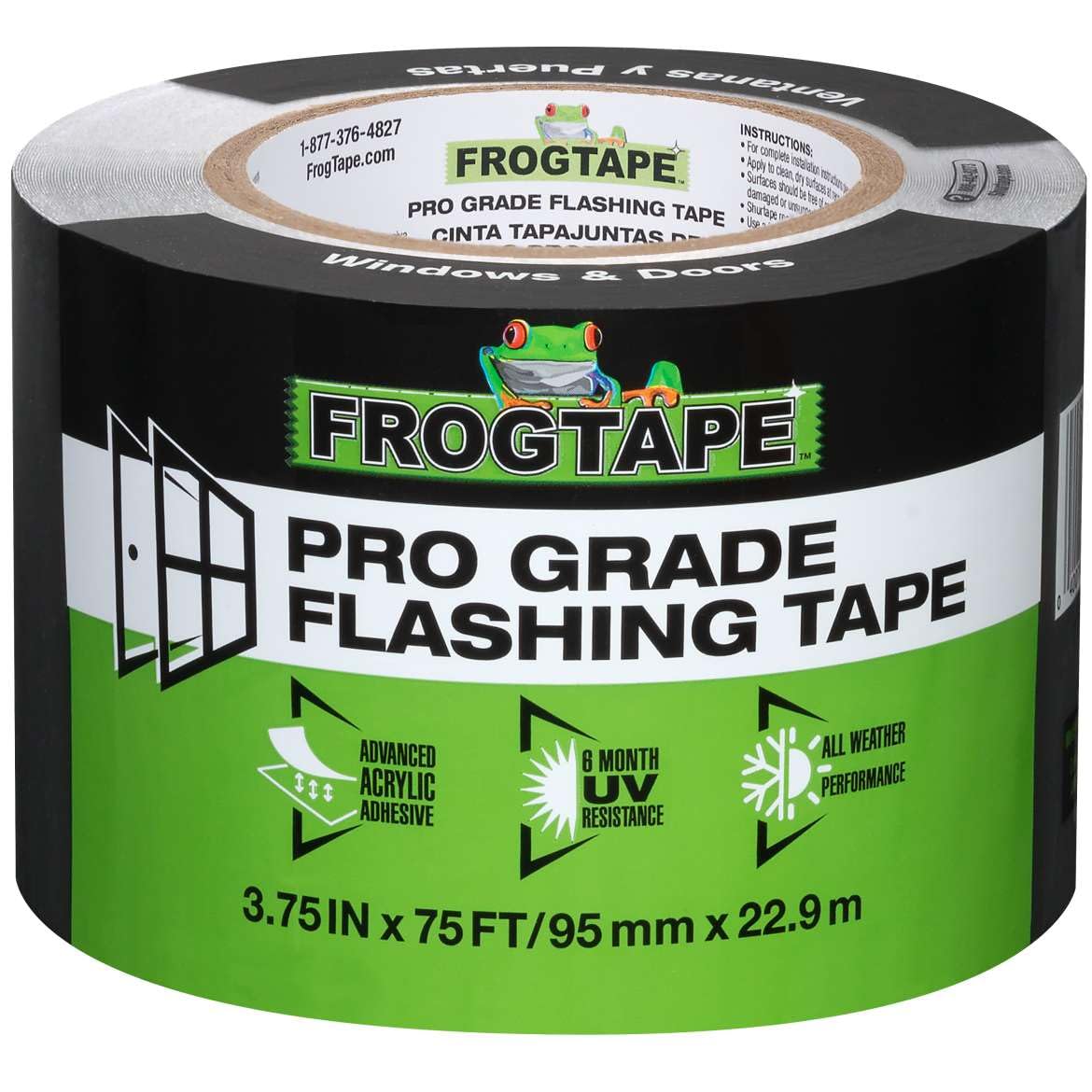 FrogTape Pro Grade Flashing Tape for Weatherproof Seals