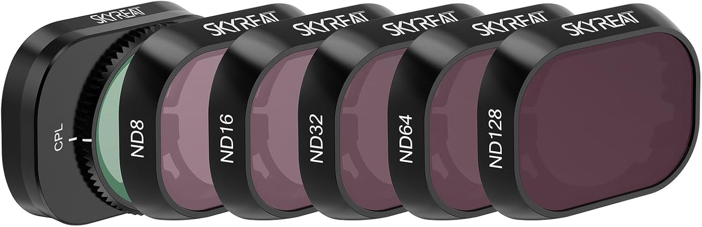 SKYREAT ND Filters Set for DJI Mini 4 Pro - 6 Pack Filters