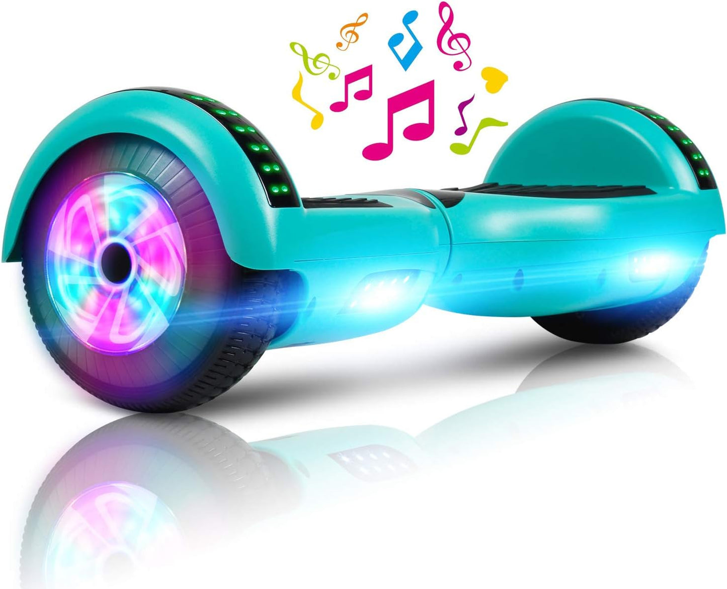LIEAGLE Hoverboard 6.5 Inch Self Balancing Scooter with LED Lights
