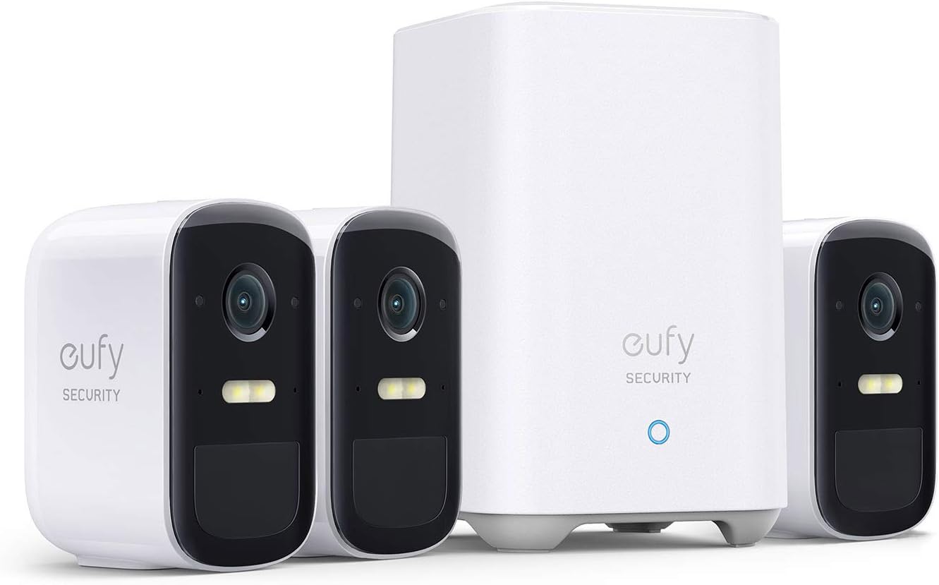eufyCam 2C Pro 3-Cam Kit: Home Security Pro