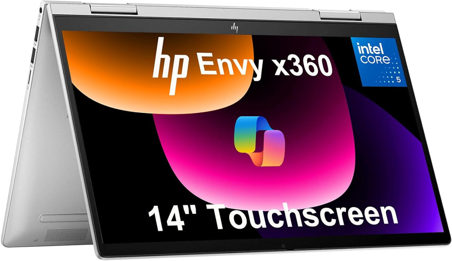2025 HP Envy x360 2-in-1 Touchscreen Laptop for Creators