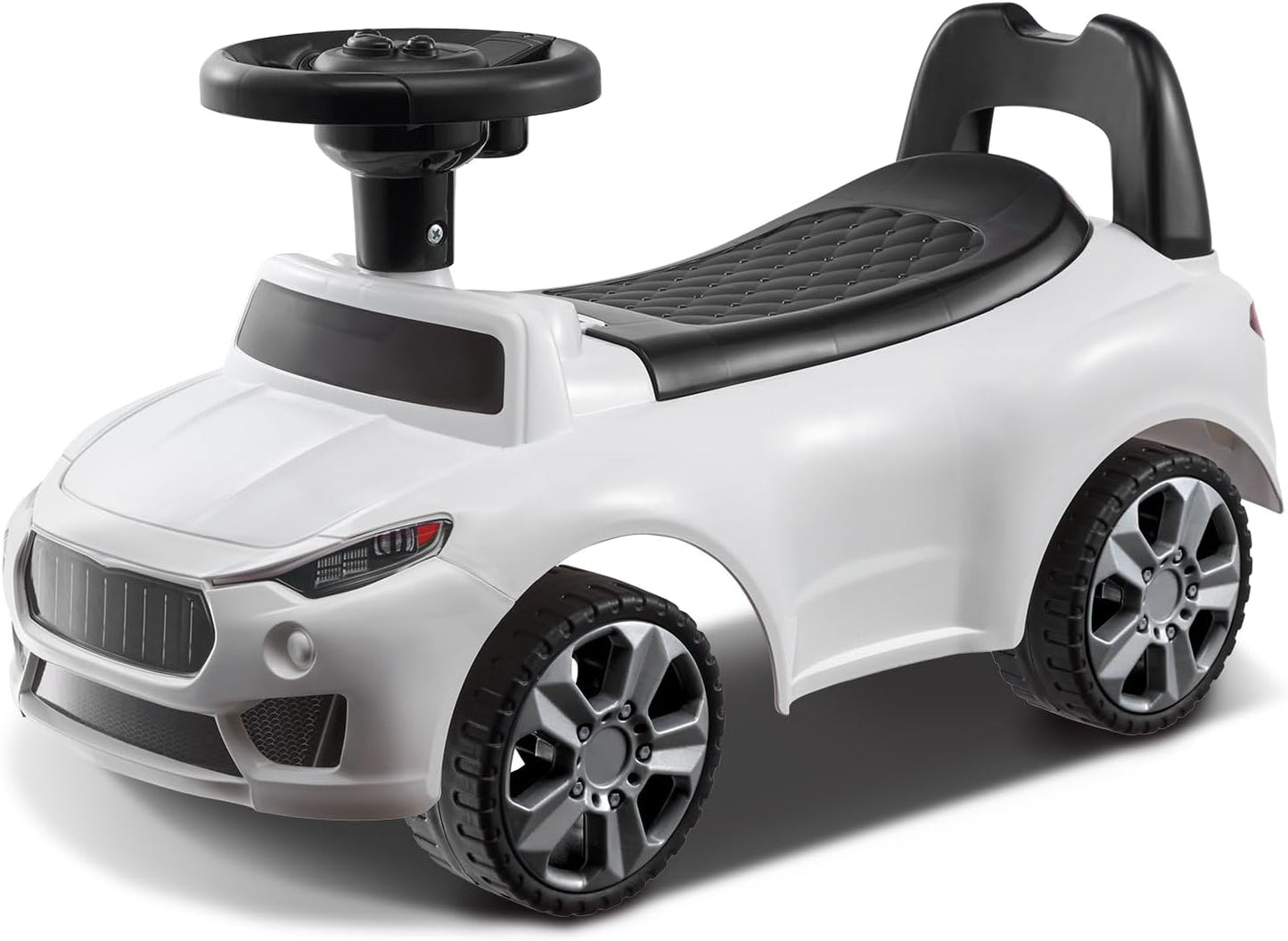 VEVOR Ride On Push Car for Toddlers with Music & Storage