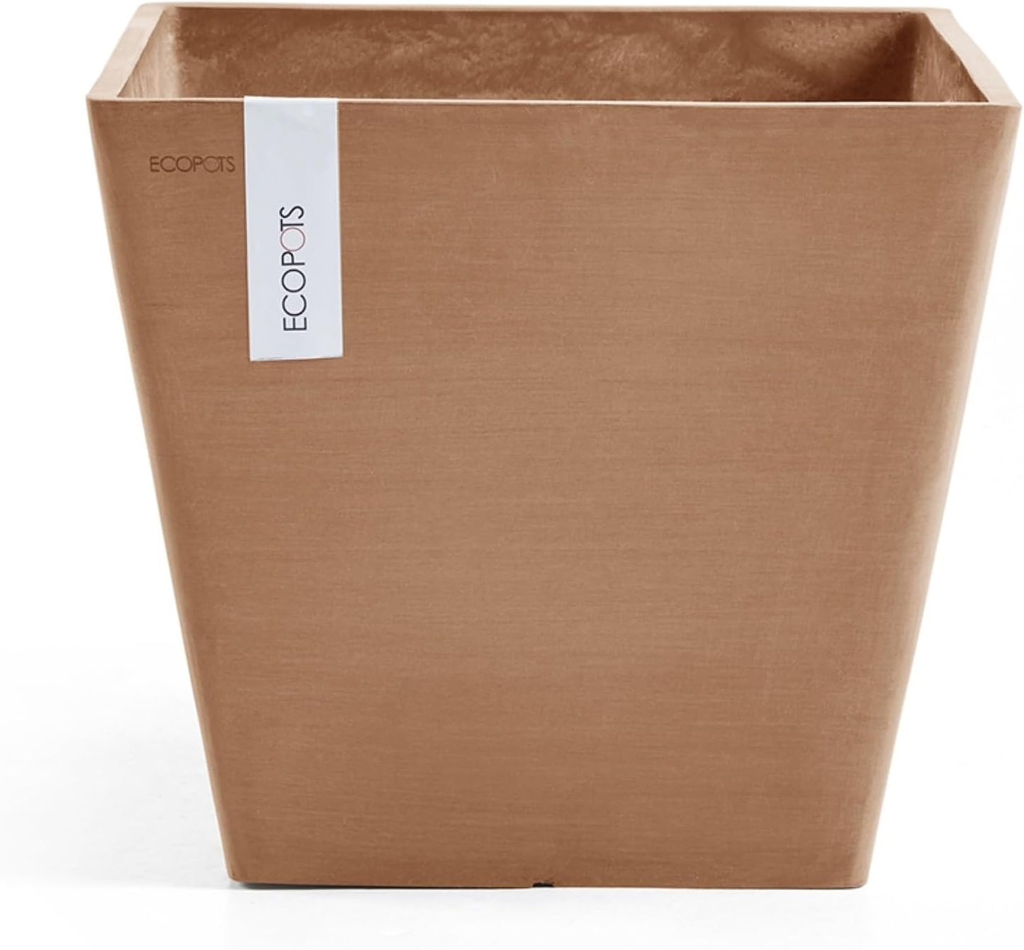 Ecopots Rotterdam Durable Modern Square Planter for All Spaces