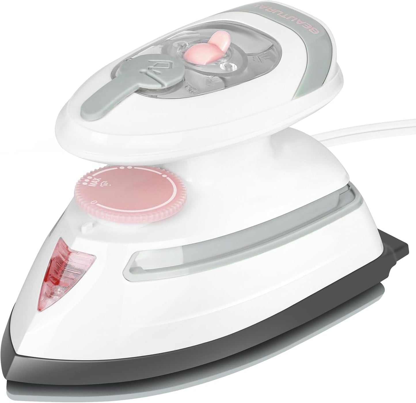 BEAUTURAL Mini Travel Steam Iron for Clothes - Compact & Versatile