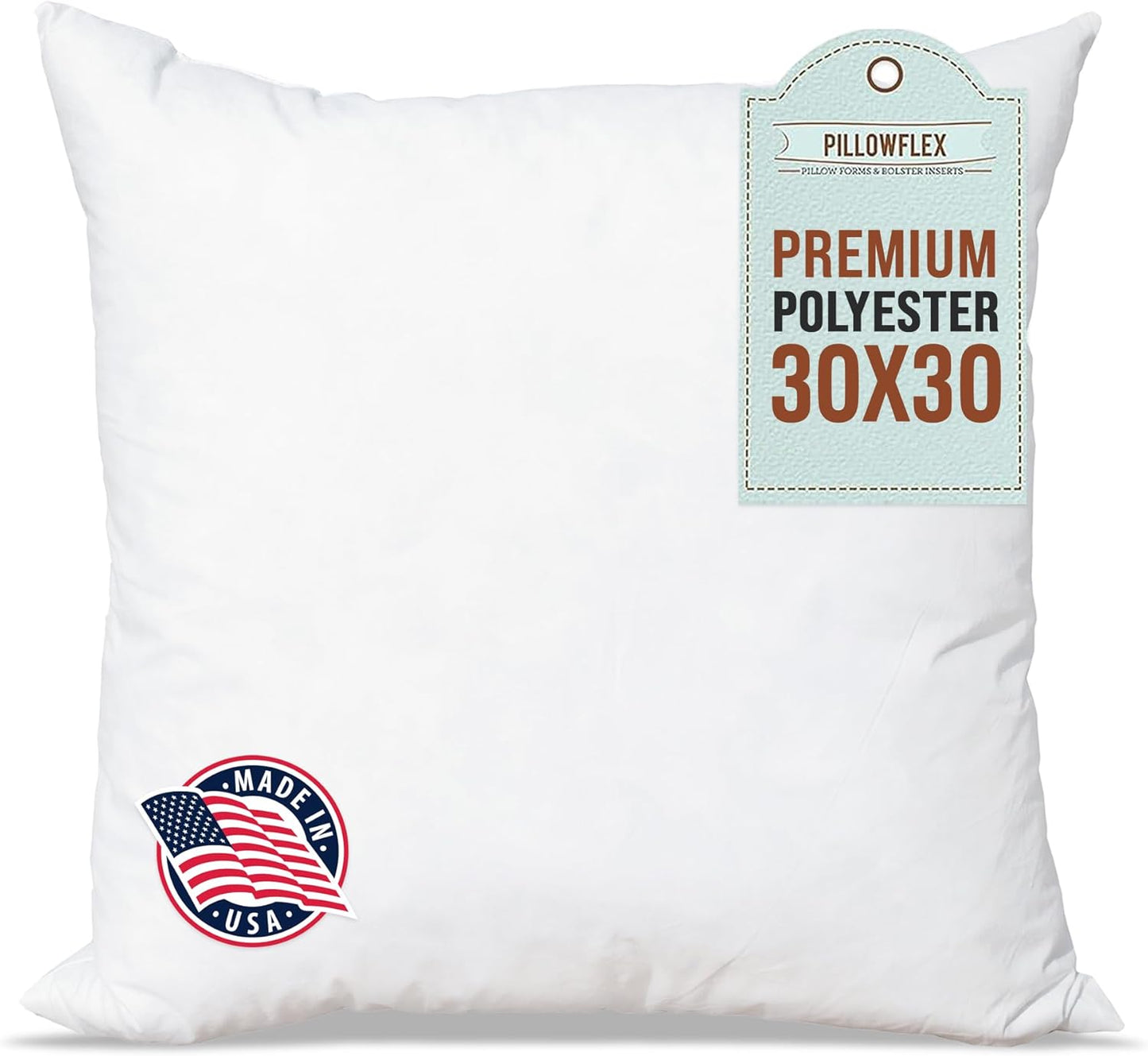 Pillowflex Premium Polyester Throw Pillow Insert for Comfort
