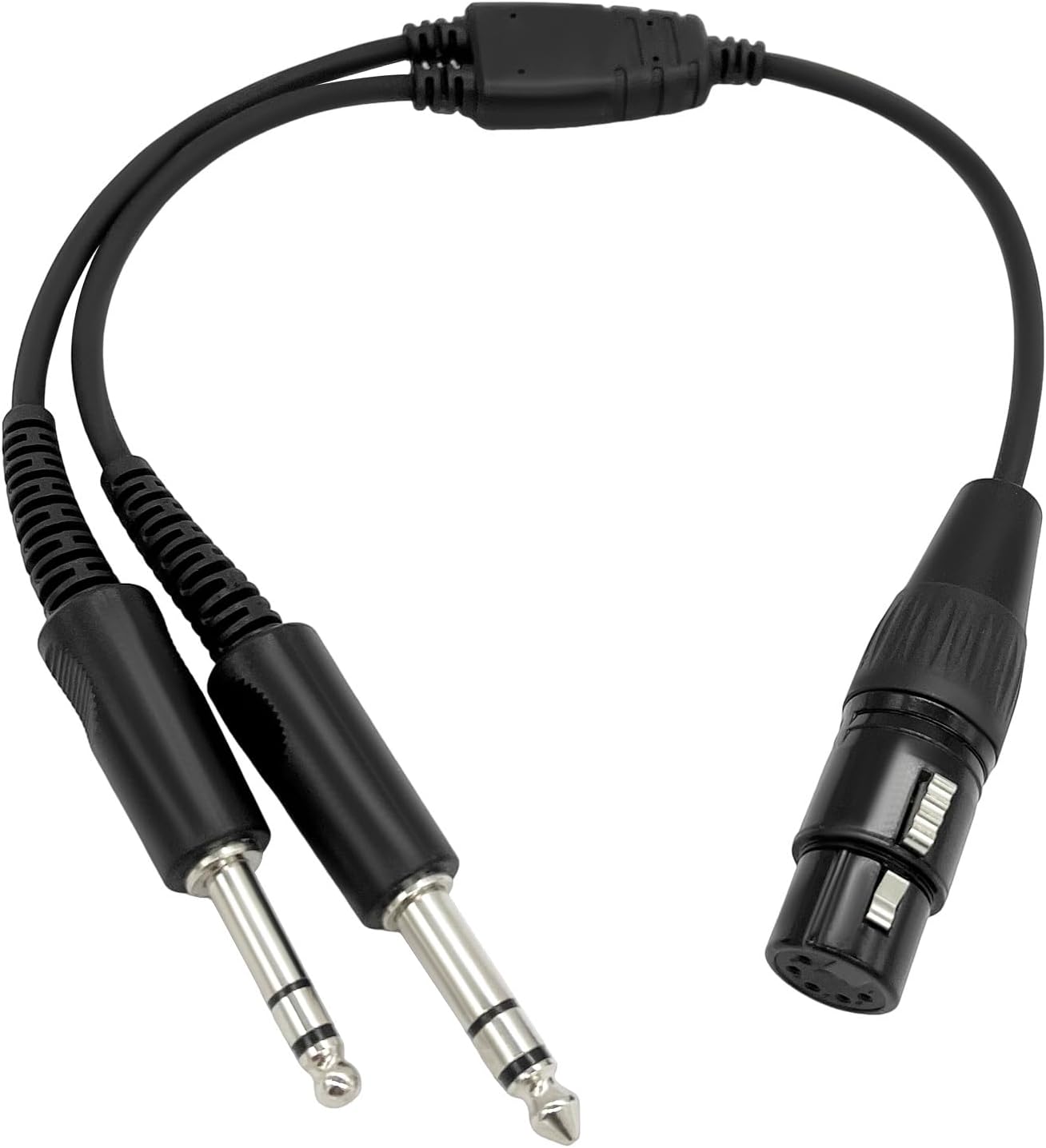WODASEN Aviation Headset Adapter for Airbus to GA Dual Plugs