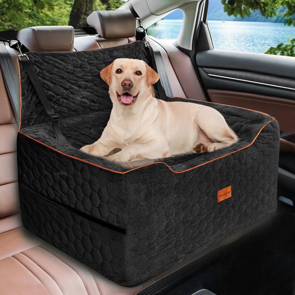2-in-1 Dog Car Seat & Bed for Medium/Large Dogs