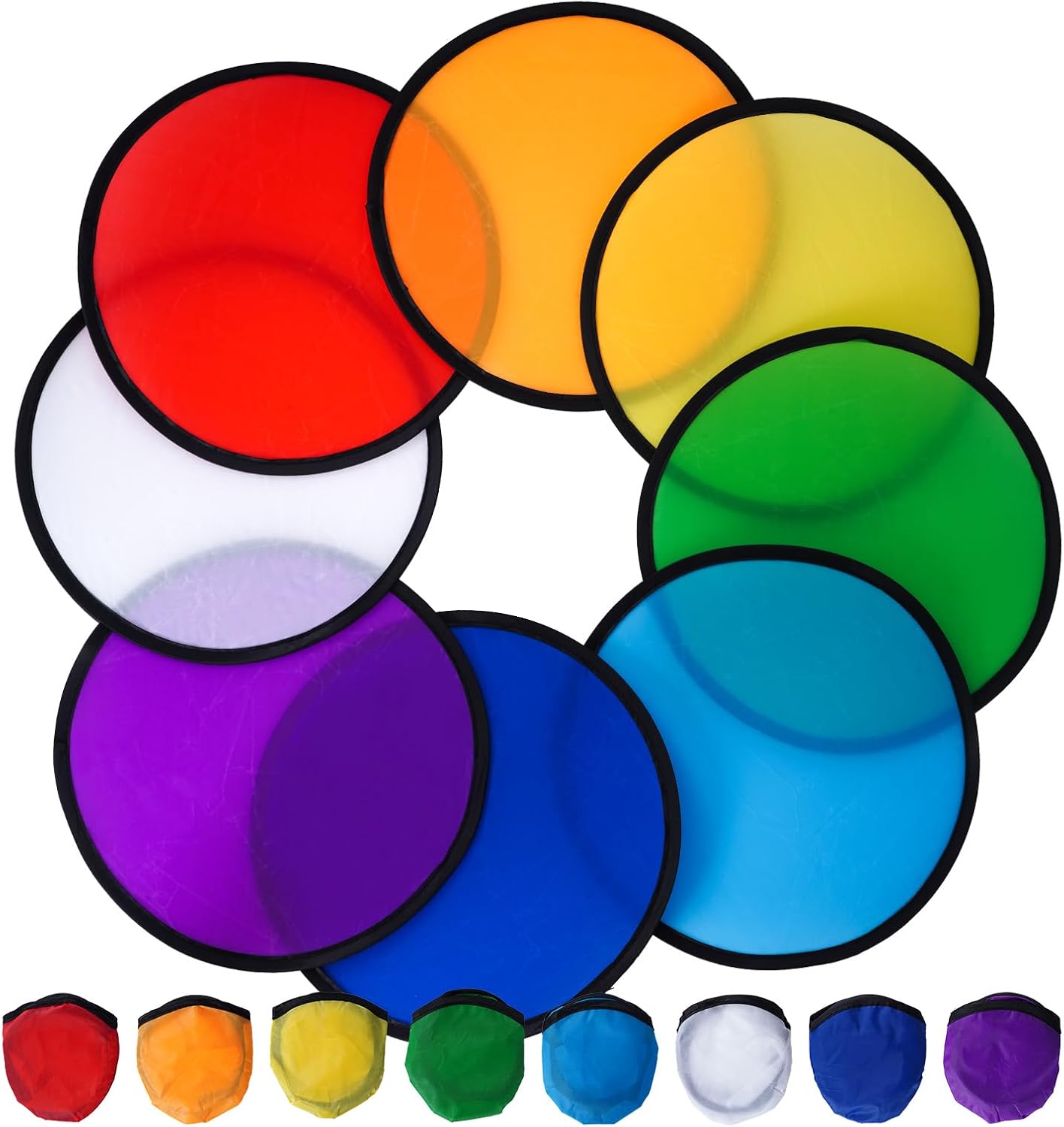 Portable Sublimation Flying Disc Fans Set