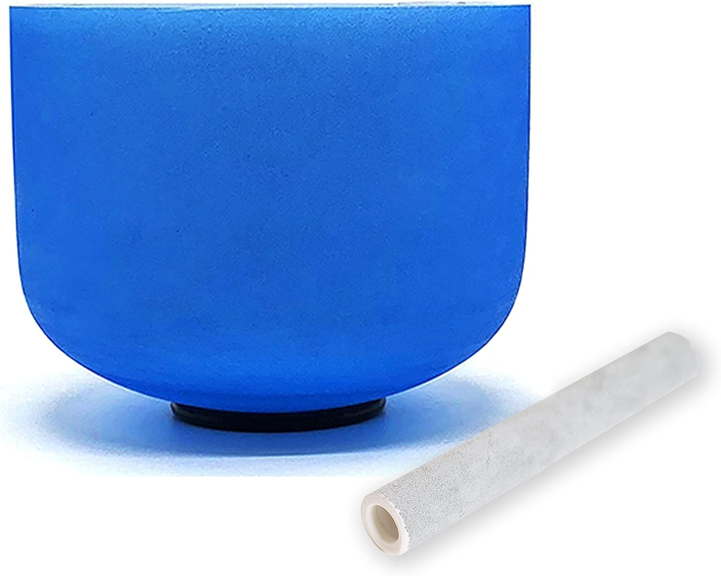 TAIFENG G Note Throat Chakra Blue Quartz Singing Bowl 8 in