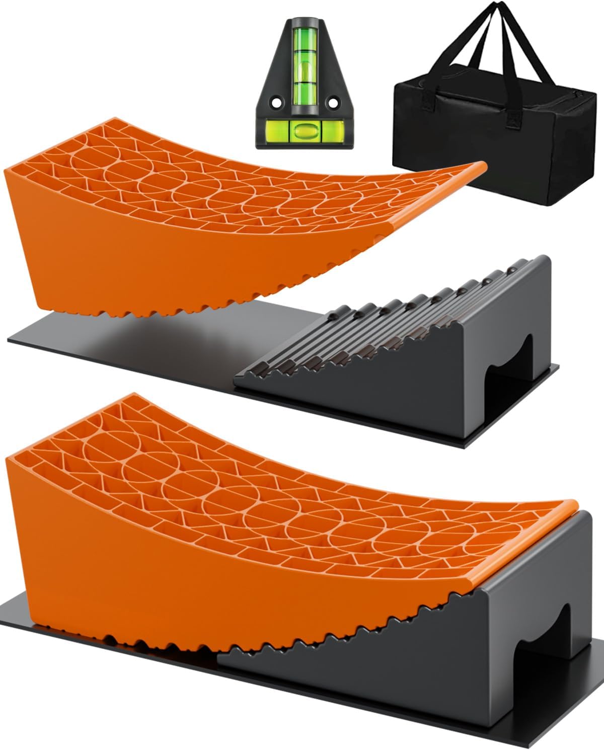 RV Leveling Blocks Ramp Kit for Easy Camper Leveling System