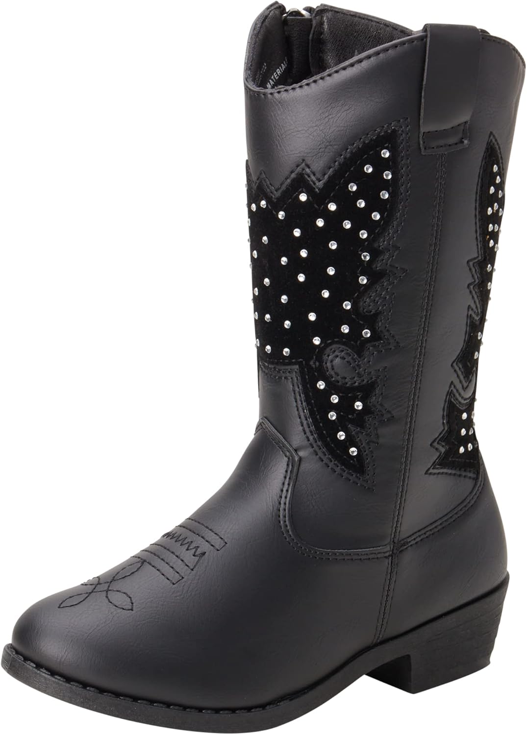 KENSIE GIRL Toddler Girls' Western Cowboy Boots for Fun Adventures