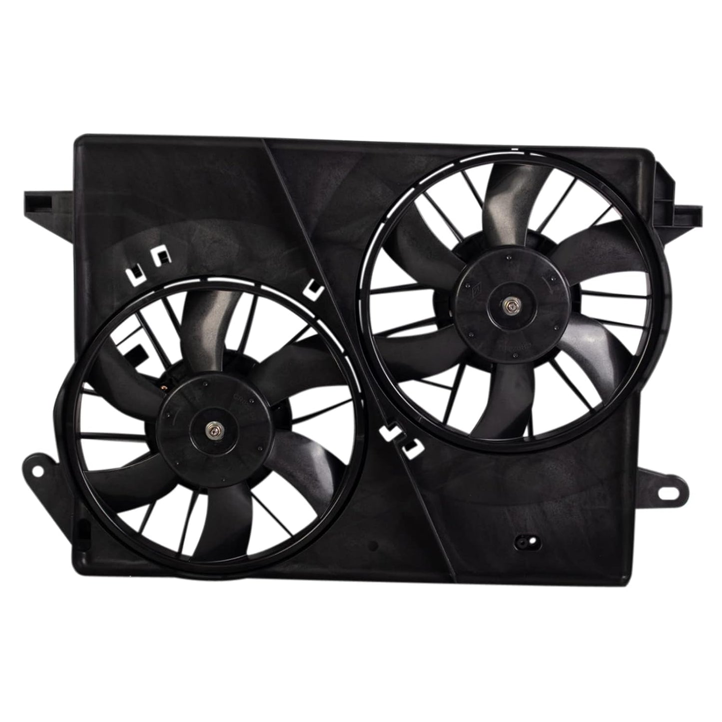 TRQ Radiator Dual Cooling Fan Assembly for Chrysler 300 & Magnum