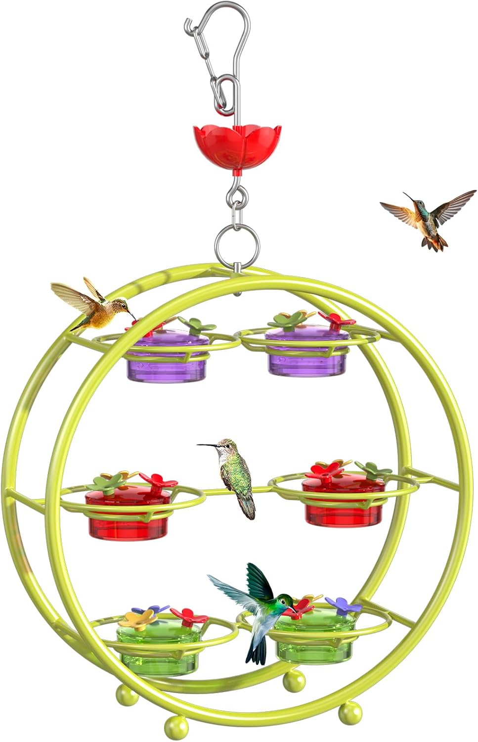 Unique Hummingbird Feeder for Garden Decoration and Gift Idea