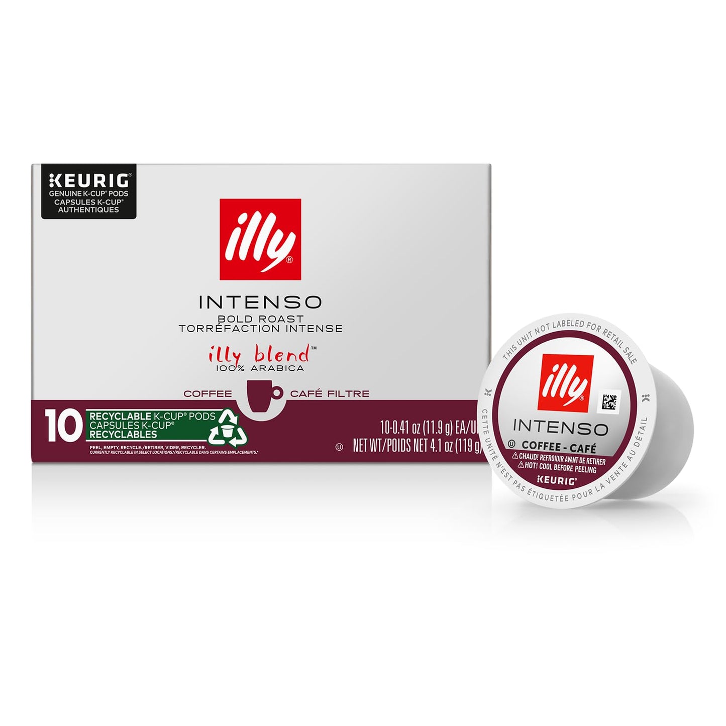 Illy Dark Roast K-Cups: 100% Arabica Signature Blend